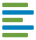 Green and Blue Benchmark ESG Logo