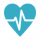 Blue Transparent Med Care App Icon